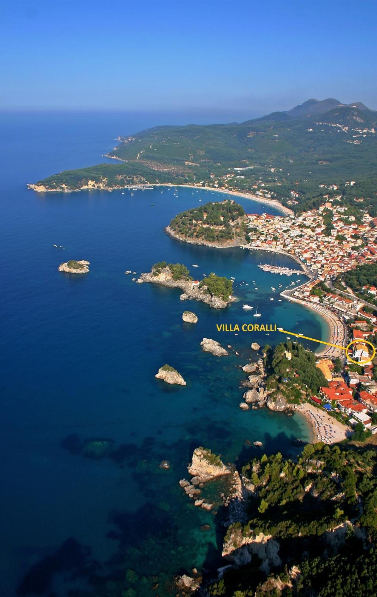 Villa Coralli Parga Eksteriør bilde